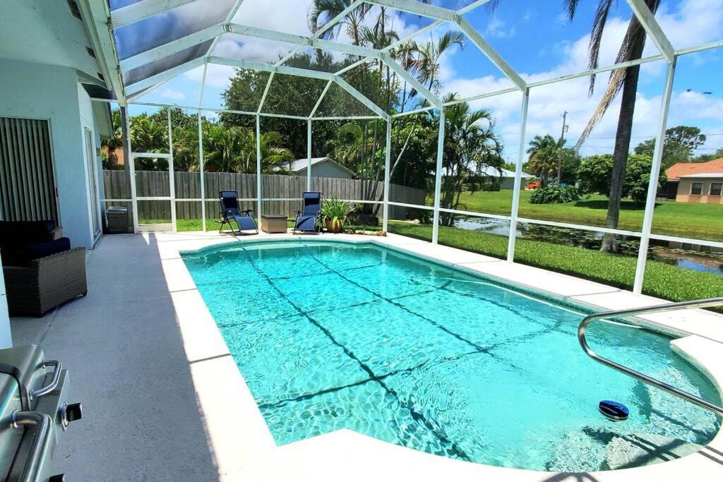 Our Beautiful Florida Vacation Home With Heated Pool Port St. Lucie Ngoại thất bức ảnh